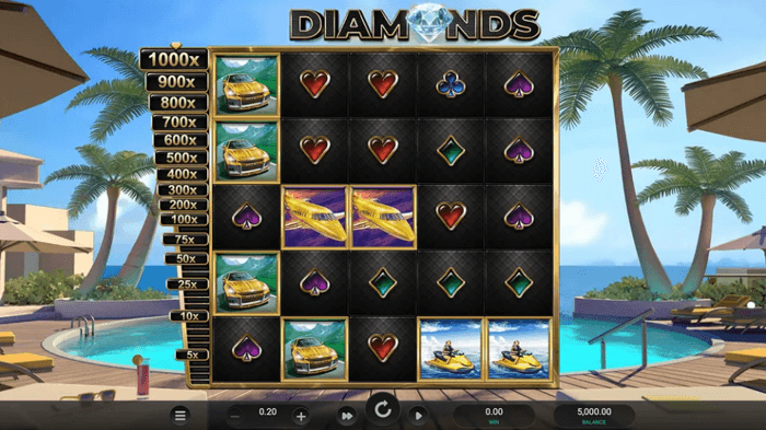 diamonds slot game